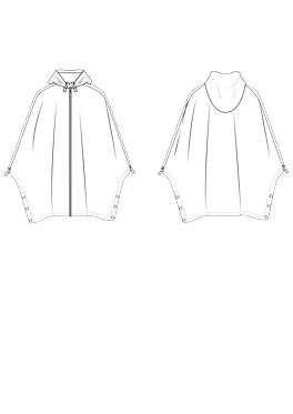 披风外套女装设计