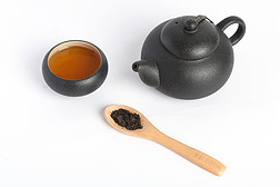 养生海报茶具茶叶文化一杯茶茶壶高清素材
