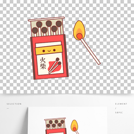 火柴盒创意图片简笔画图片