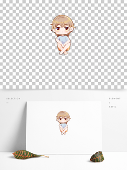 q版人物专题模板-q版人物图片素材下载-我图网