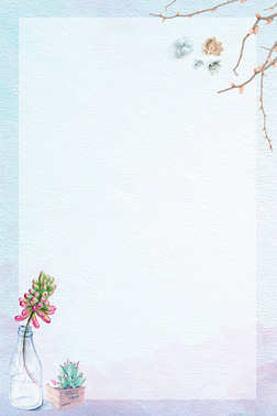 清新淡雅花朵背景专题模板-清新淡雅花朵背景图片素材下载-我图网