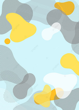 黄灰色创意色块潮流背景