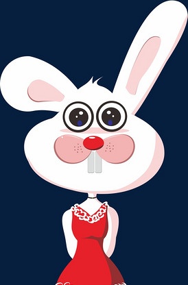 卡通兔子眼睛图片素材_卡通兔子眼睛模板下载-我图网vip素材