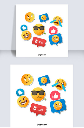 戴墨镜黄色圆脸表情符号