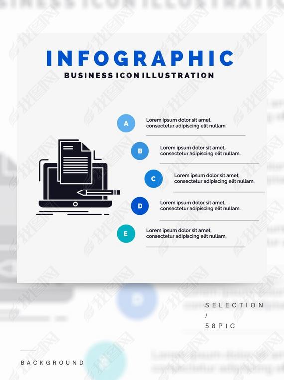 бվʾĸϢͼģ-ɫinfographic