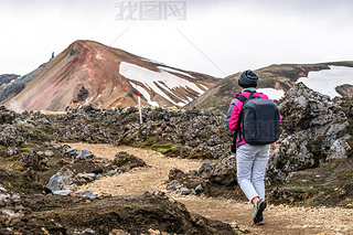 ļͽбLandmannalaugarĲɫѩɽ