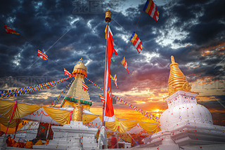 ӵɽϵĺSwayambhunath