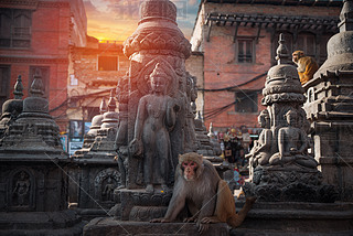 ӵɽϵĺSwayambhunath