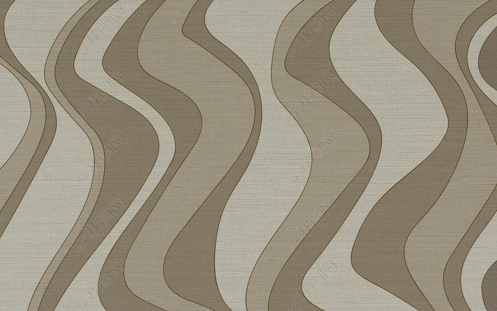 花纹图案北欧简约抽象波浪线条家居花纹图案家居数码图案