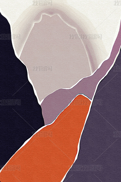 花纹图案艺术油画抽象画几何线条色块肌理轻奢晶瓷画花纹图案家居数码