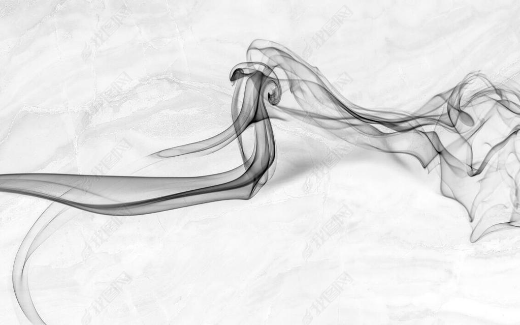 花纹图案北欧手绘抽象线条烟雾大理石纹白电视花纹图案家居数码图案