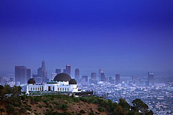 地标在加州洛杉矶格里菲斯天文台