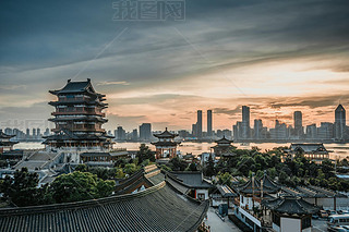 ancient Chinese architecture Tengwang Pilion