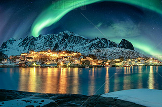 ŲLofotenȺAurora borealisԺı