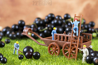 Farming toy people