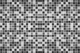 mosaic tile pattern square texture black white