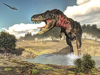 Tarbosaurus -3d Ⱦ