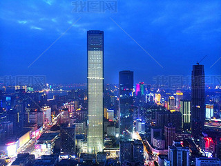 --FILE--View of the Changsha International Finance Square (IFS) in Changsha city, central China's Hu