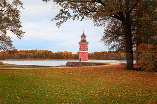 Lighthouse Moritzburg near Dresden