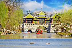 扬州风景五亭桥