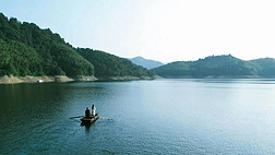 青山绿水自然风景图