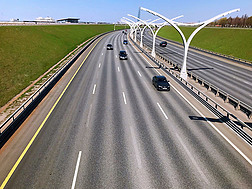 高清旅行摄影城市建筑现代高速公路背景图片