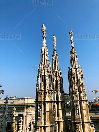 欧洲建筑教堂风景