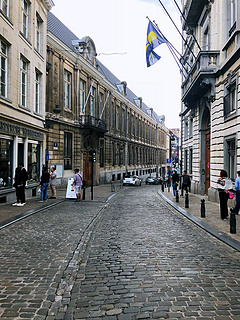欧洲旅行比利时布鲁塞尔街景