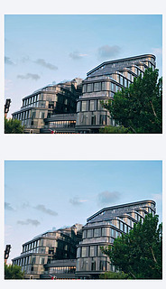 上海特色楼房建筑设计摄影图