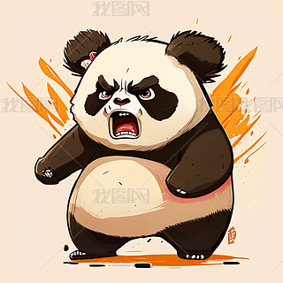 愤怒的熊猫