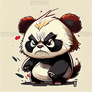 愤怒的熊猫