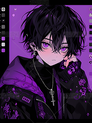 黑酷壁纸动漫数字艺术