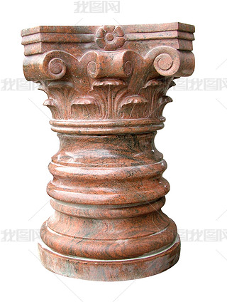 罗马柱头石柱装饰柱石材工艺