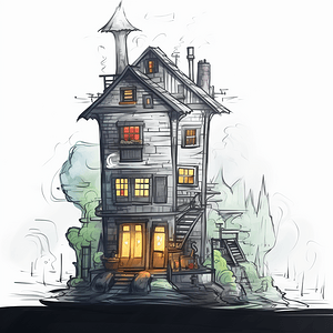 watercolour_house