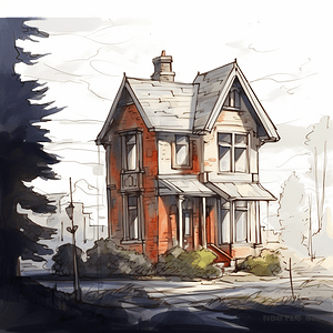 watercolour_house