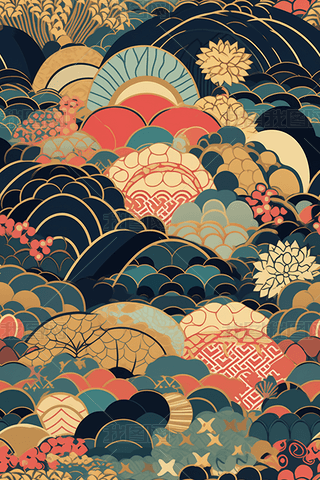 日式屏风贴图专题模板-日式屏风贴图图片素材下载-我图网