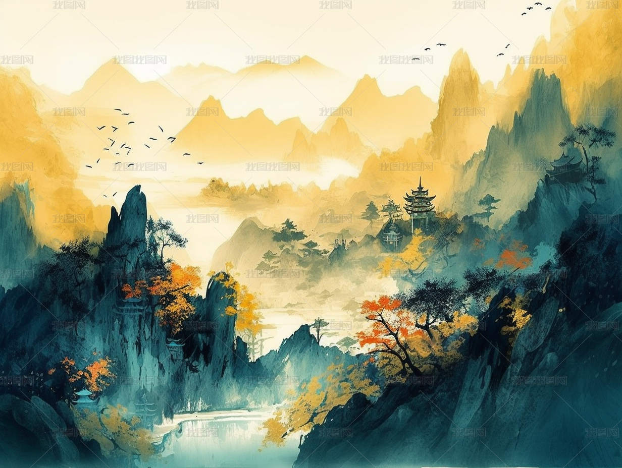 中国山水画作品欣赏- 第一字画网Powered by Hishop