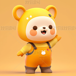 泡泡熊卡通专题模板-泡泡熊卡通图片素材下载-我图网