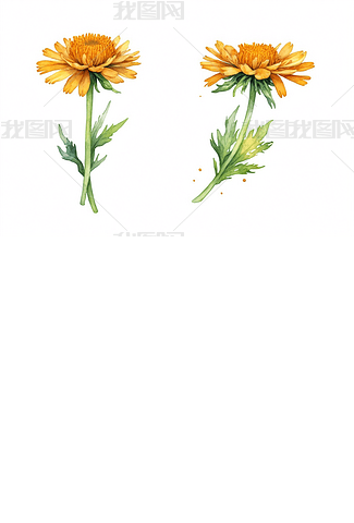※水彩画(菊)№215 水彩画(菊)№215 - 絵画