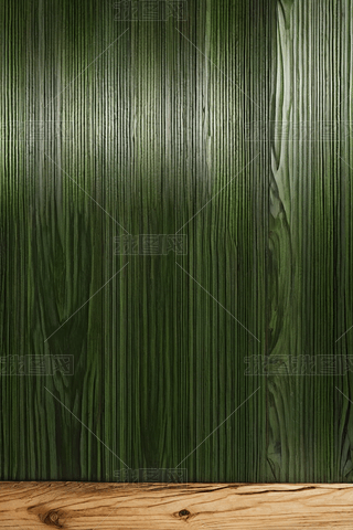 绿木纹背景高清照片