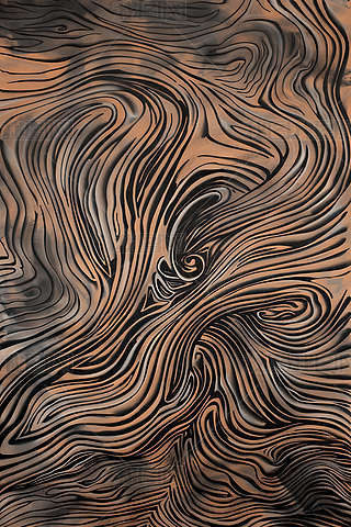 艺术插画手绘线条背景素材