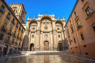 Granada Cathedral. Plaza Pasiegas