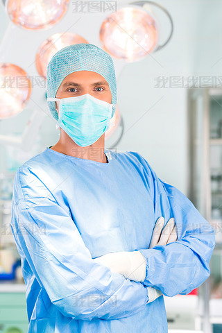 Hospital - surgeon doctor in operating room