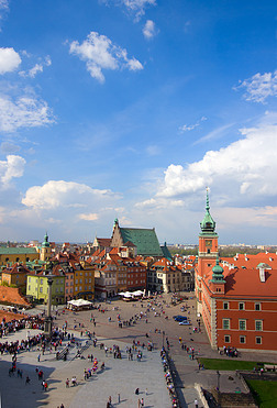老镇，华沙，波兰