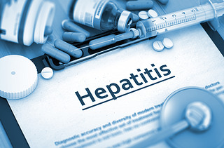 Hepatitis Diagnosis. Medical Concept.