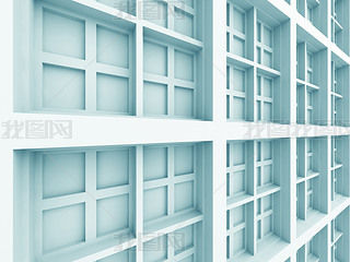 Abstract Squares Structure Design Background