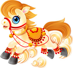 十二生肖卡通马