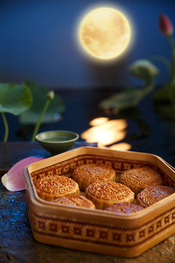 月饼圆月