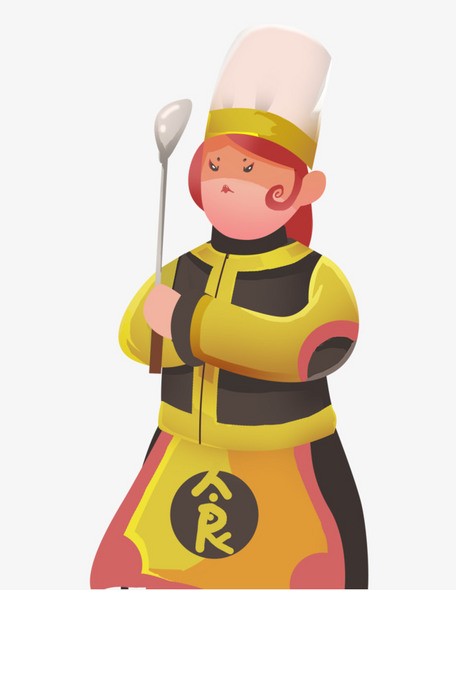 卡通人物职业之厨师