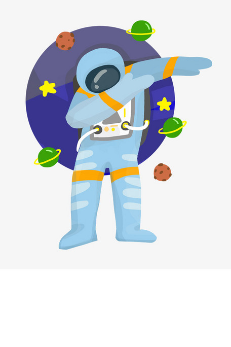 蓝色星球上跳舞的宇航员图片素材(psb格式)免费下载_动漫人物大全-我